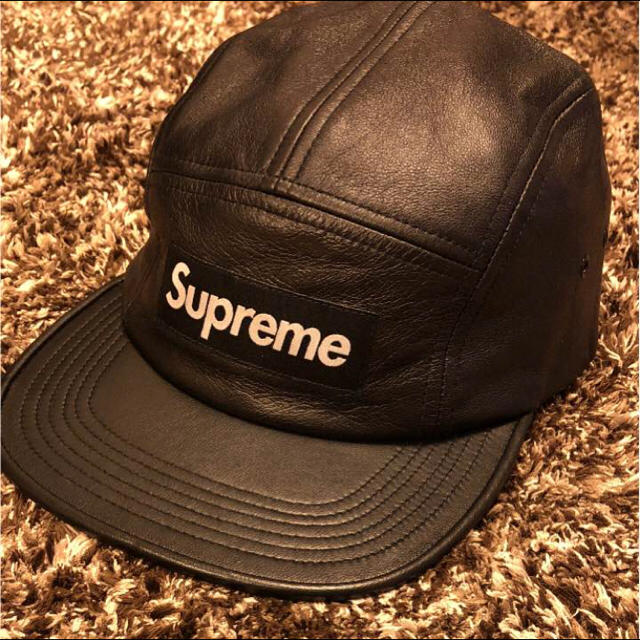 Supreme(シュプリーム)のシュプリーム レザーキャップ メンズの帽子(キャップ)の商品写真