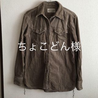 ゴア(goa)のgoa コーデュロイ シャツ(シャツ/ブラウス(長袖/七分))