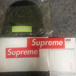 シュプリーム(Supreme)のSupreme box logo beanie black(その他)