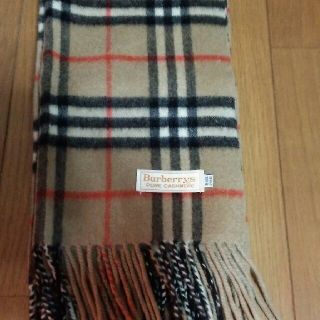 バーバリー(BURBERRY)のバーバリーカシミヤマフラー(マフラー/ショール)