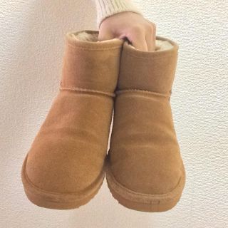 ベアパウ(BEARPAW)のbearpawキャメルムートン(ブーツ)