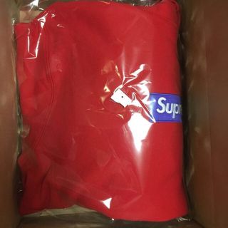 シュプリーム(Supreme)のM supreme box logo hooded red(パーカー)