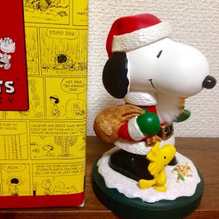 ピーナッツ(PEANUTS)のクリスマス サンタ スヌーピー フィギュア ホールマーク(アメコミ)