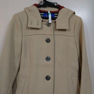 バーバリーブルーレーベル(BURBERRY BLUE LABEL)のブルーレーベルのハーフコート(ピーコート)