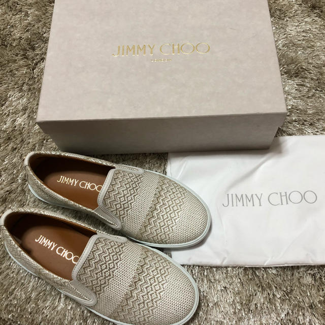 JIMMY CHOO(ジミーチュウ)の新品未使用♡JIMMY CHOO♡size36スリッポン レディースの靴/シューズ(スリッポン/モカシン)の商品写真