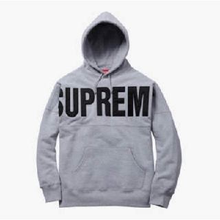 supreme  banner pullover 14aw