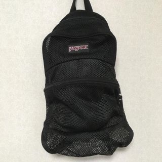 ジャンスポーツ(JANSPORT)のJANSPORT メッシュ デイパック ［美品］(バッグパック/リュック)