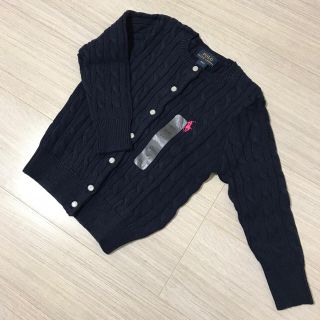 ラルフローレン(Ralph Lauren)の★新品★ラルフローレン★ニット★カーディガン★4T★110★ネイビー(ニット)