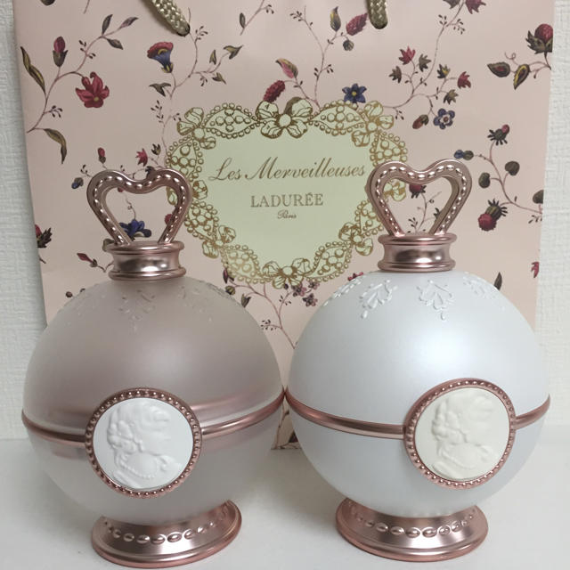 Les Merveilleuses LADUREE(レメルヴェイユーズラデュレ)の【未使用】ラデュレ❤︎ポットセット コスメ/美容のベースメイク/化粧品(その他)の商品写真