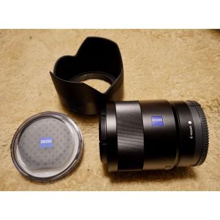 ソニー(SONY)のSEL55F18Z Carl Zeissフィルター付(レンズ(単焦点))