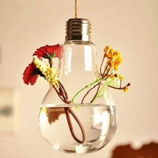 電球型花瓶（吊り下げタイプ）(花瓶)