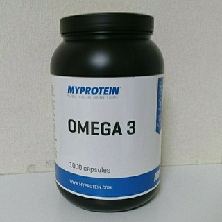 マイプロテイン(MYPROTEIN)のオメガ3と1111BOX(ダイエット食品)