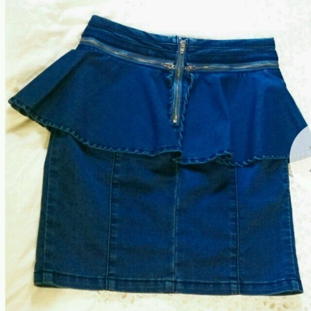 MURUA(ムルーア)のMURUAデニムミニスカート セール！ レディースのスカート(ミニスカート)の商品写真