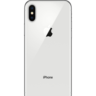 アップル(Apple)のiPhoneX 256 シルバー(スマートフォン本体)