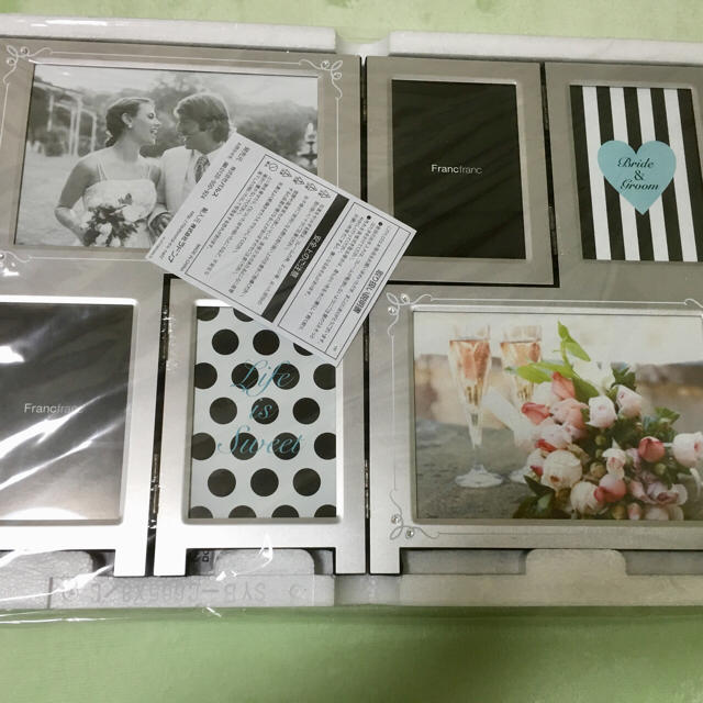 Francfranc - 新品未使用☆francfranc パーテーションフォトフレームの