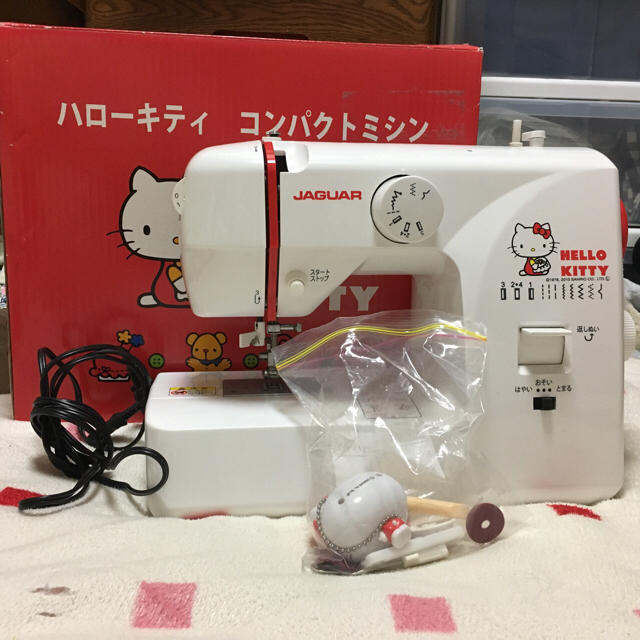 Jaguar - ジャガー ハローキティ ミシン KT-111の通販 by おこわ Jaguar - ジャガー ハローキティ ミシン KT-111の通販 by おこわ