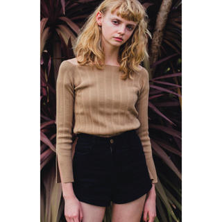 シールームリン(SeaRoomlynn)のjuemi 新品 人気☆High-Waisted Corduroy Shorts(ショートパンツ)