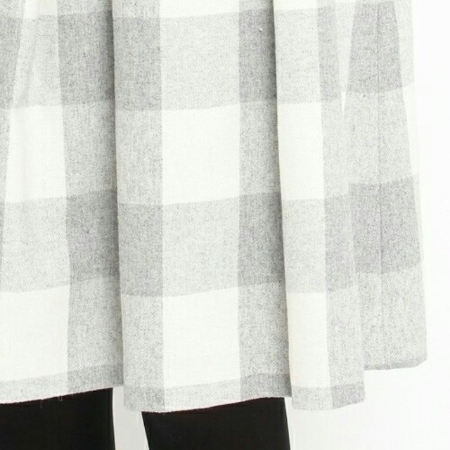 OPAQUE.CLIP(オペークドットクリップ)のALL500円SALE♡ウール混チェックスカート レディースのスカート(ひざ丈スカート)の商品写真