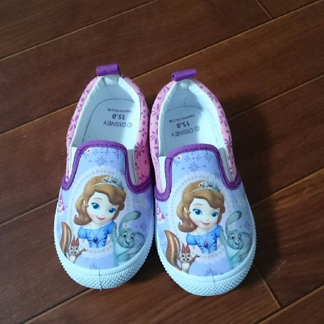 Disney(ディズニー)のソフィア キッズ/ベビー/マタニティのキッズ靴/シューズ(15cm~)(スリッポン)の商品写真
