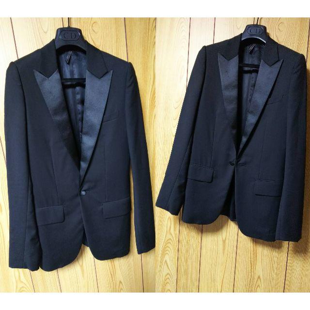 今季ブランド dior スモーキング ボックス ジャケット 38