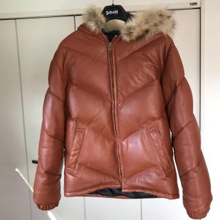 ショット(schott)のschott レザー ダウン ジャケット ショット(ダウンジャケット)