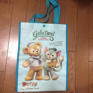 ディズニー(Disney)のジェラトーニとダッフィの袋(キャラクターグッズ)