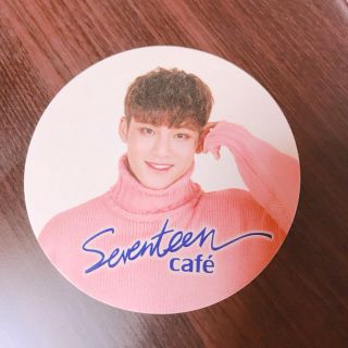 seventeen cafe コースター(アイドルグッズ)