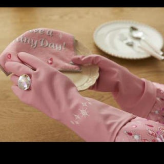 Disney ゼクシィ 付録 ゴム手袋 布巾 1月号の通販 ラクマ