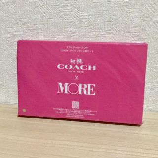 コーチ(COACH)のCOACH スライダーケースつき メイクブラシ2本セット(コフレ/メイクアップセット)