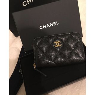 シャネル(CHANEL)のシャネル 2017 新作 コインケース 新品 キャビアスキン マトラッセ 今季(コインケース)