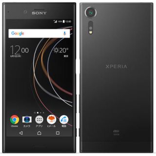 エクスペリア(Xperia)の【未使用品】Xperia XZs Black(スマートフォン本体)