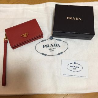 プラダ(PRADA)のPRADA カードケース 名刺入れ 小銭入れ(名刺入れ/定期入れ)