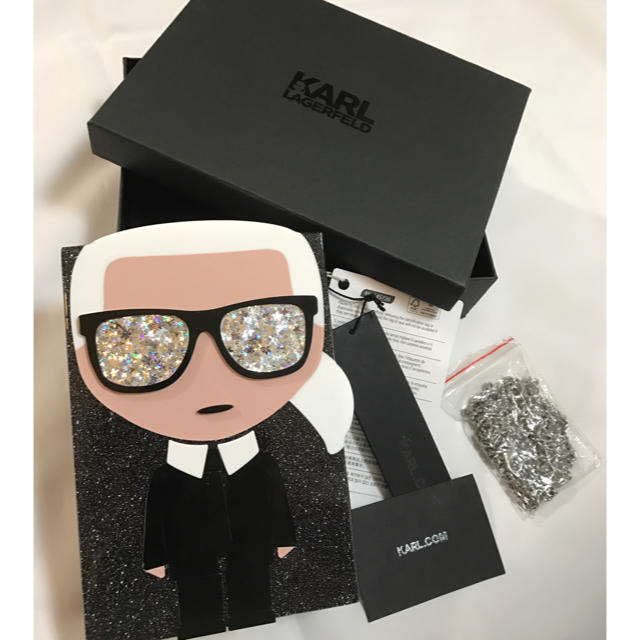 Karl Lagerfeld(カールラガーフェルド)のKARL LAGERFELD カール ショルダーバッグ 新品 レディースのバッグ(ショルダーバッグ)の商品写真