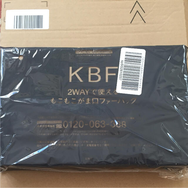 KBF(ケービーエフ)のspring  付録 KBF ファーバッグ レディースのバッグ(ショルダーバッグ)の商品写真