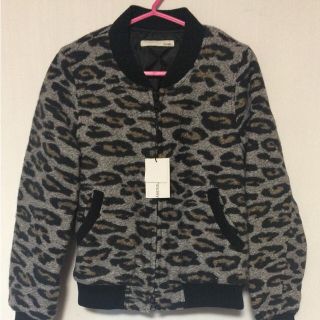 マウジー(moussy)のマウジー 1サイズ 未使用新品タグ付き レオパード柄ブルゾン(ブルゾン)