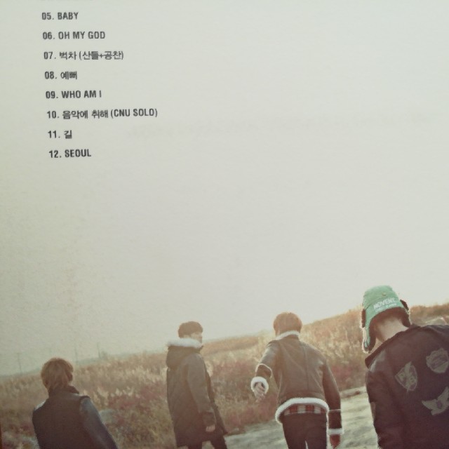 B1A4(ビーワンエーフォー)のB1A4  2nd album WHO AM I エンタメ/ホビーのCD(K-POP/アジア)の商品写真