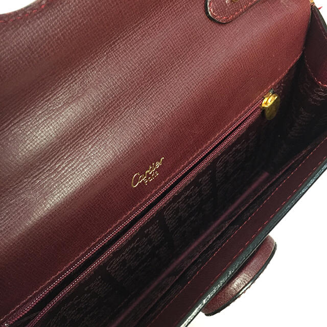 Cartier(カルティエ)のカルティエ ショルダーバッグ ワインレッド レディースのバッグ(ショルダーバッグ)の商品写真