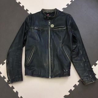 ディーゼル(DIESEL)のディーゼル ライダース 革 ヴィンテージ(ライダースジャケット)