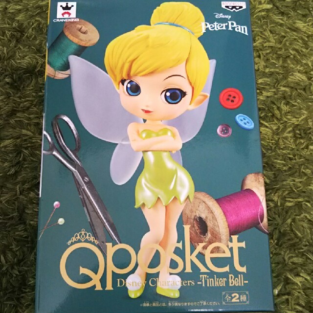 Disney(ディズニー)のティンカーベル フィギュア Qposket エンタメ/ホビーのフィギュア(アニメ/ゲーム)の商品写真