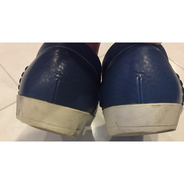 GINZA Kanematsu(ギンザカネマツ)の銀座カネマツ 靴 23.5㎝ ブルー レディースの靴/シューズ(ローファー/革靴)の商品写真