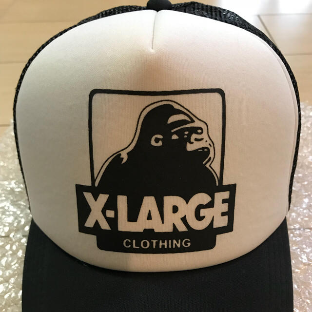 XLARGE(エクストララージ)のX-LARGE  エクストララージ キャップ 白 メッシュ スナップバック メンズの帽子(キャップ)の商品写真