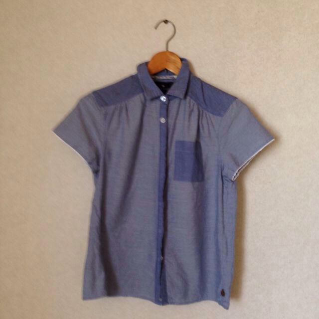 aquagirl(アクアガール)のメゾンスコッチシャツ レディースのトップス(シャツ/ブラウス(半袖/袖なし))の商品写真