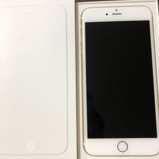 アイフォーン(iPhone)のiPhone  6PLUS 64GB ゴールド  判定○  付属品付 プラス(スマートフォン本体)