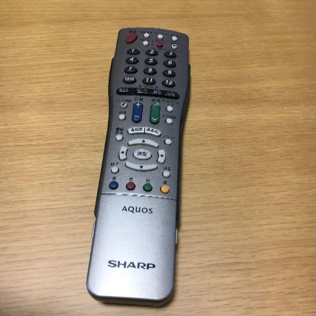 SHARP(シャープ)のシャープ　sharp テレビリモコン GA632WJSA  スマホ/家電/カメラのテレビ/映像機器(その他)の商品写真