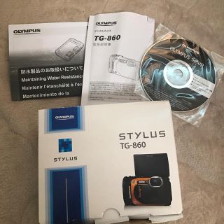 オリンパス(OLYMPUS)のオリンパス防水カメラ TG-860 オレンジ(コンパクトデジタルカメラ)