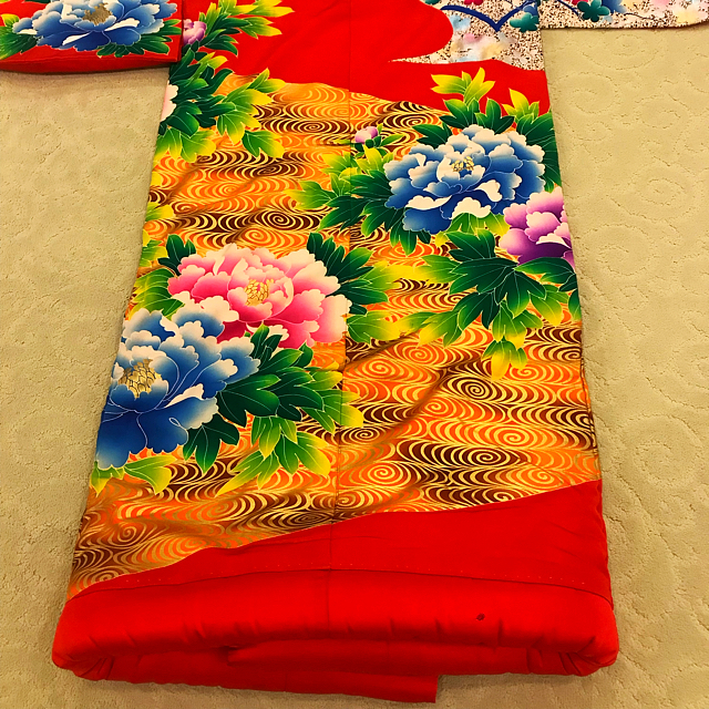色打掛 手描き友禅作家 秋山章 色打掛 手描き友禅作家 秋山章