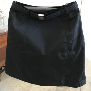 プラダ(PRADA)のマルコさま専用 プラダ正規品 ナイロン スカート 黒 Mサイズ(ミニスカート)