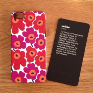 マリメッコ(marimekko)の本物マリメッコiPhone5カバー(その他)