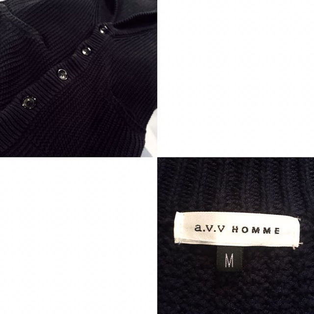 a.v.v(アーヴェヴェ)のa.v.v HOMME★ショールカラーカーディガン★アーヴェヴェ メンズのトップス(カーディガン)の商品写真