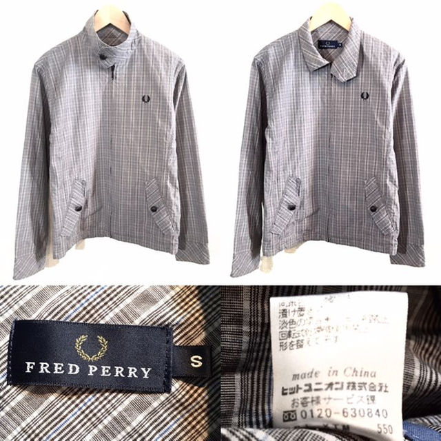 FRED PERRY(フレッドペリー)のFRED PERRY★スイングトップ★チェック★フレッドペリー メンズのジャケット/アウター(ブルゾン)の商品写真